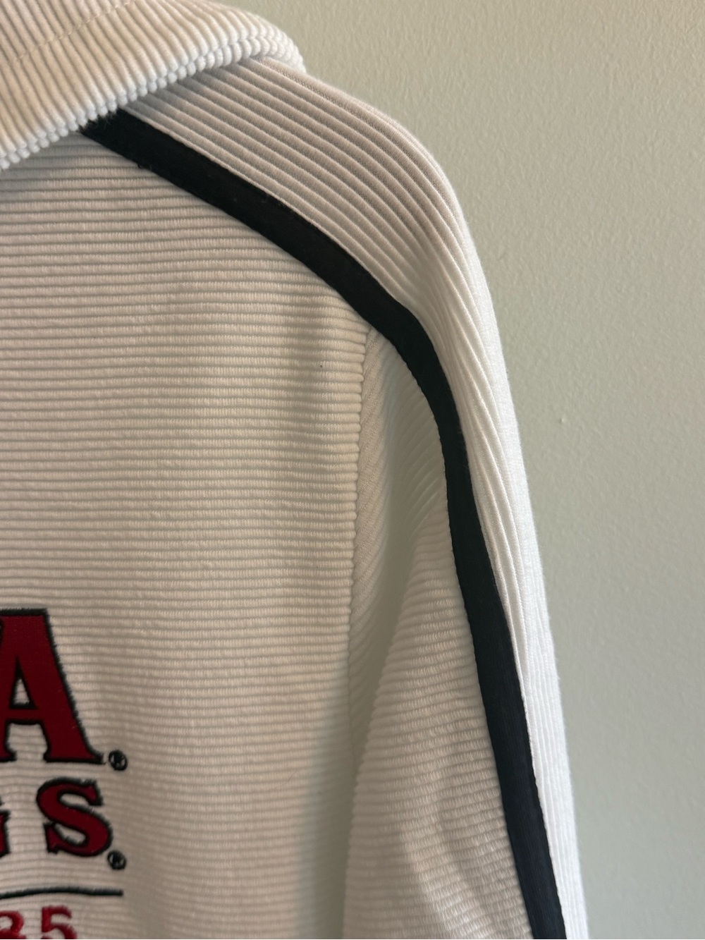 Gameday Couture Georgia Bulldogs White Ribbed Hoodie Size Small UGA Game Day - Picture 5 of 7